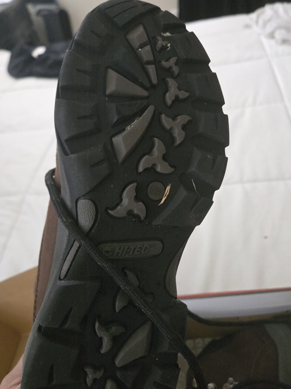 Hi-Tec Women's Altitude II Boots in Dark Chocolate and Black - Picture 4 of 4